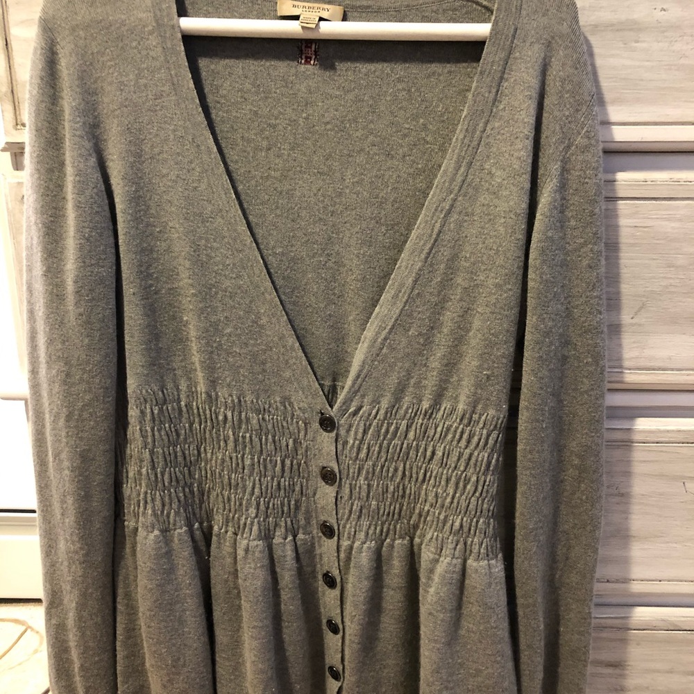 Burberry peplum sweater